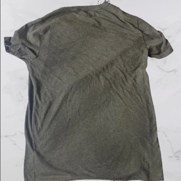 Burberry London England Logo Khaki T-Shirt - Picture 2 of 2